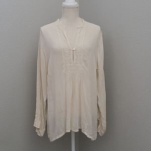 Jonny Was size L women's blouse - white